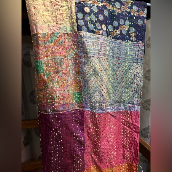 Katha work scarf - Picture 4 of 4